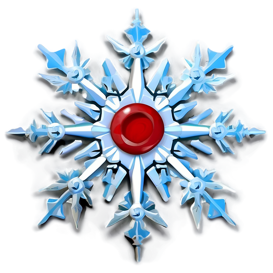 Frosty Noel Snowflake Png Ano11 PNG Image