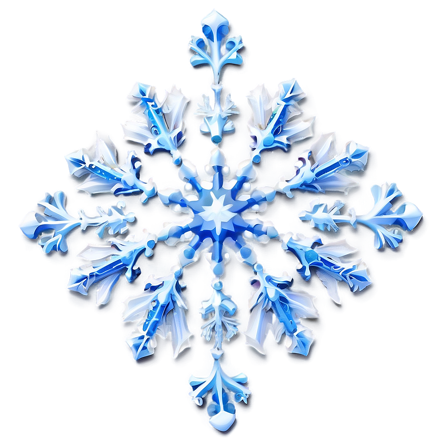 Frosty Noel Snowflake Png Iqc98 PNG Image