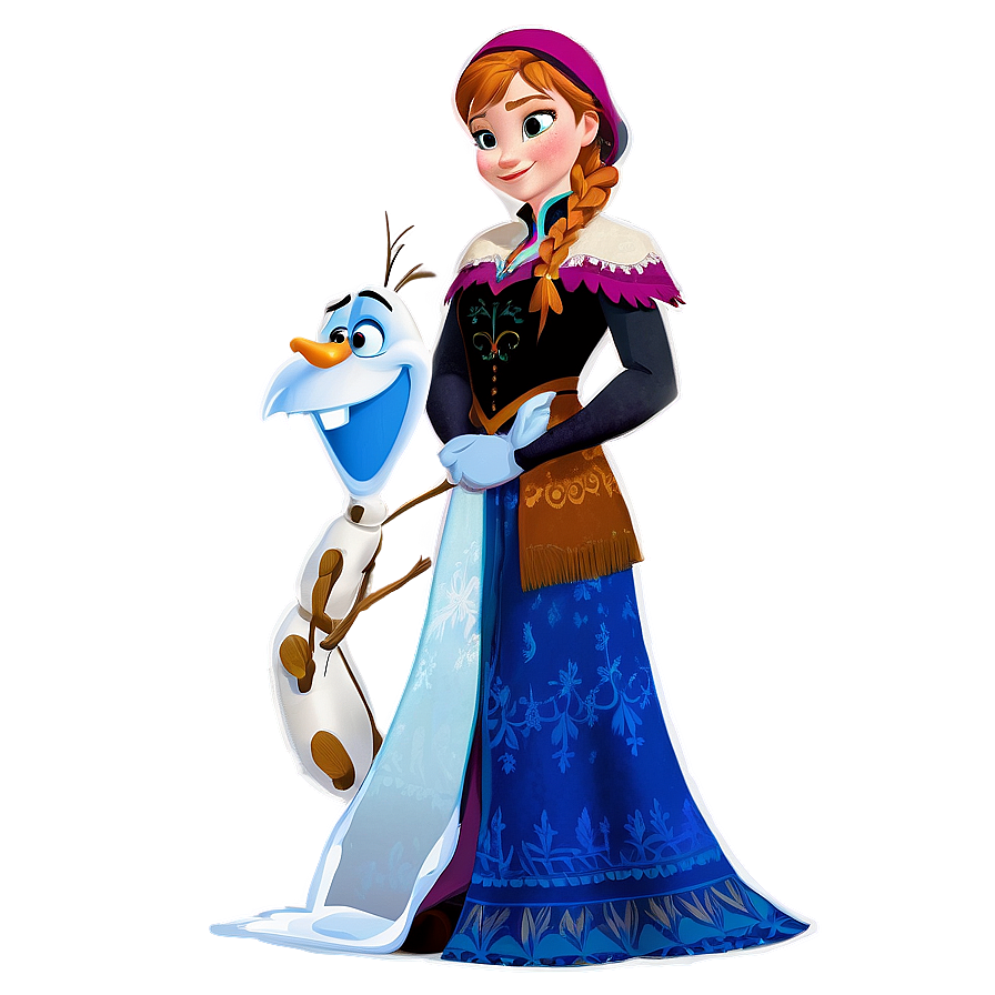 Frozen Anna B PNG Image