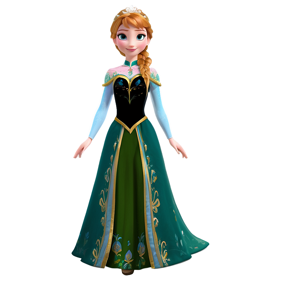 Frozen Anna Coronation Dress Png 61 PNG Image