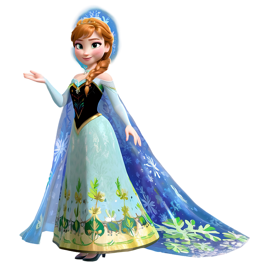 Frozen Anna New Look Png Pjs PNG Image