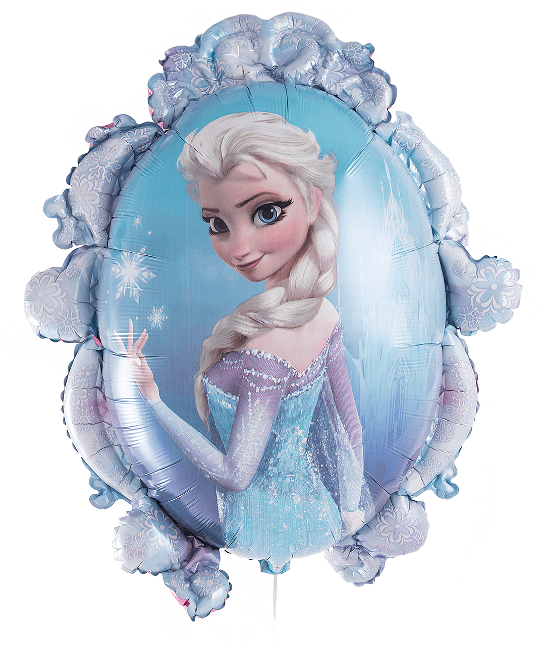 Frozen Elsa Balloon Design PNG Image