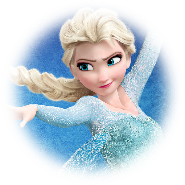 Frozen Elsa Iconic Pose PNG Image