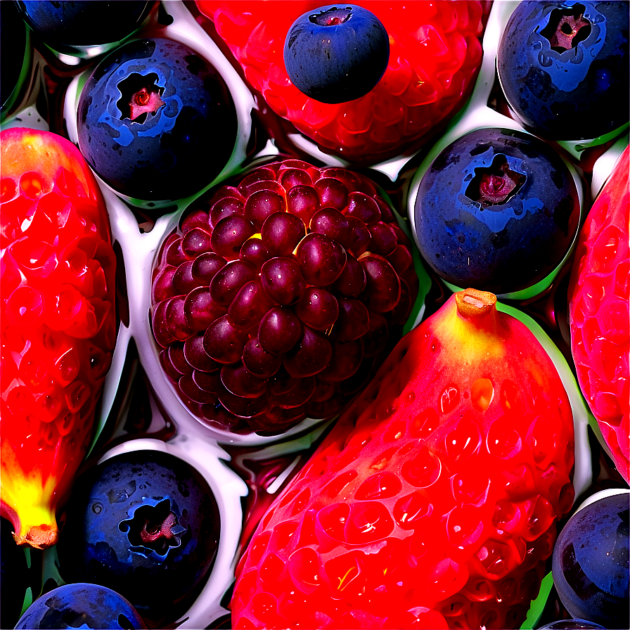 Frozen Fruit Blend Png 80 PNG Image