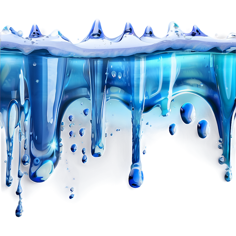 Frozen Ice Water Effect Png 06272024 PNG Image