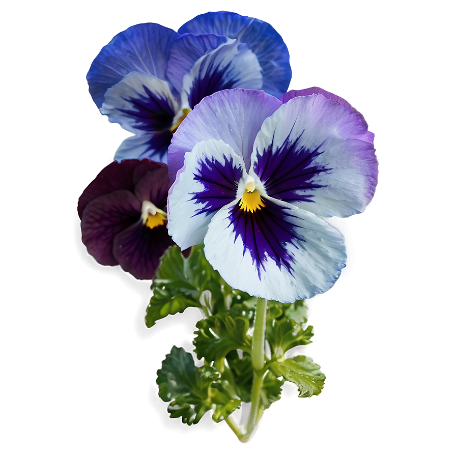 Frozen Pansy Png 06232024 PNG Image