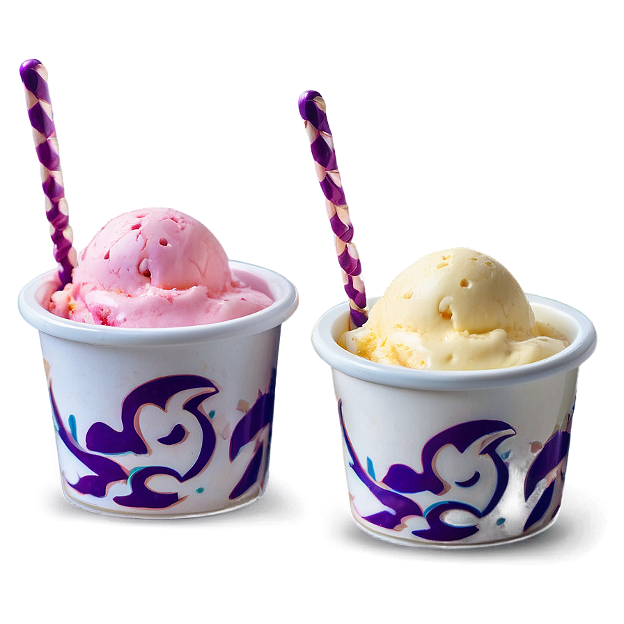 Frozen Yogurt Ice Cream Cup Png Tse PNG Image