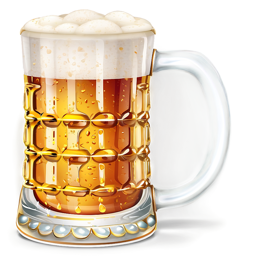 Full Beer Mug Illustration Png 80 PNG Image