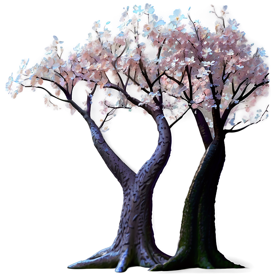 Full Bloom Cherry Blossom Tree Png 05242024 PNG Image