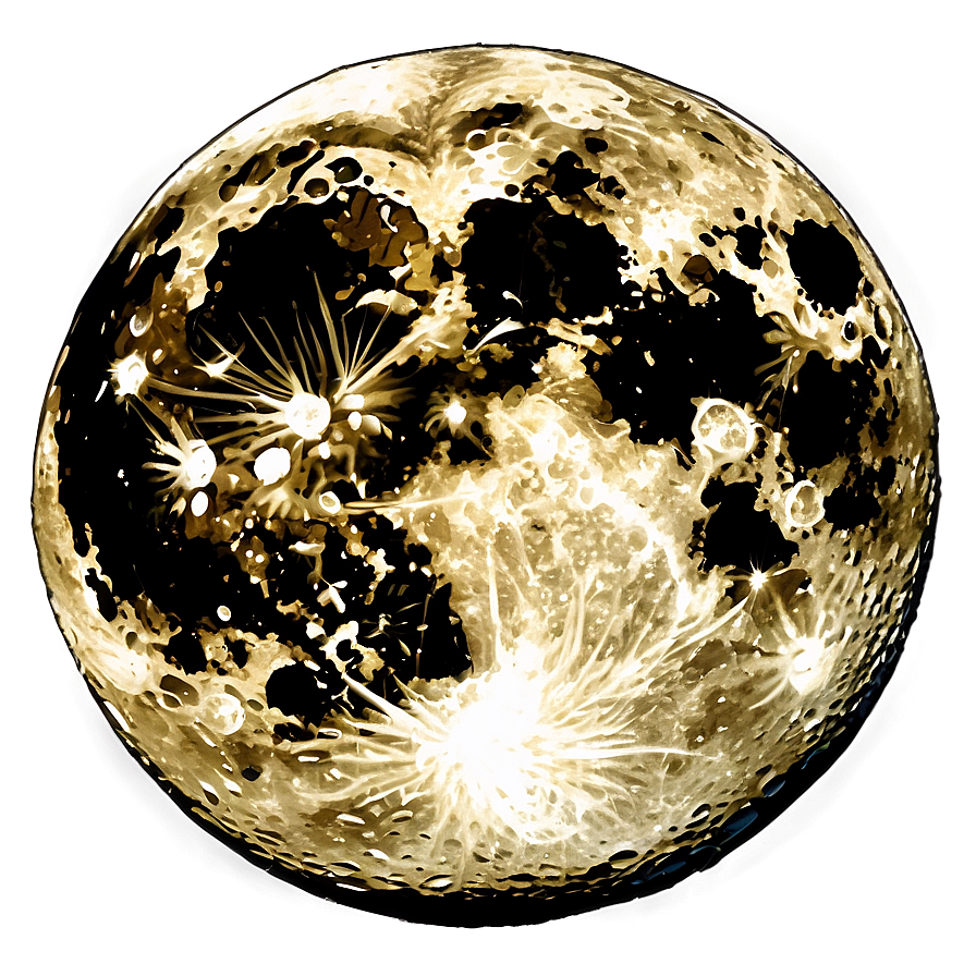 Full Moon Cloudy Night Png 05242024 PNG Image