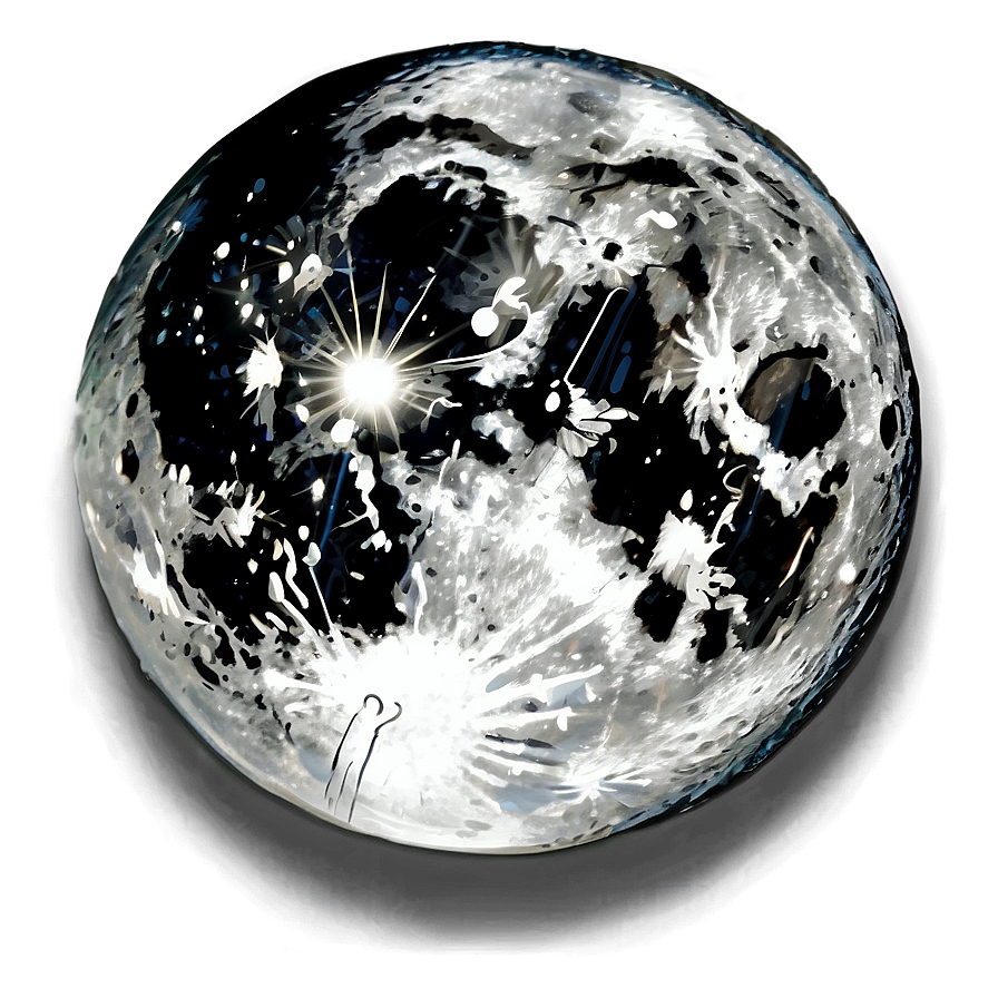 Full Moon Spiritual Energy Png Kec75 PNG Image