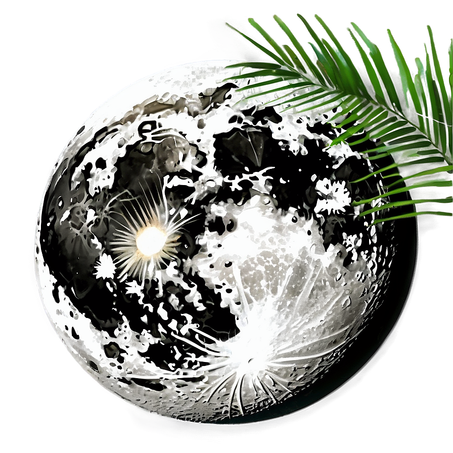 Full Moon Tropical Paradise Png 39 PNG Image