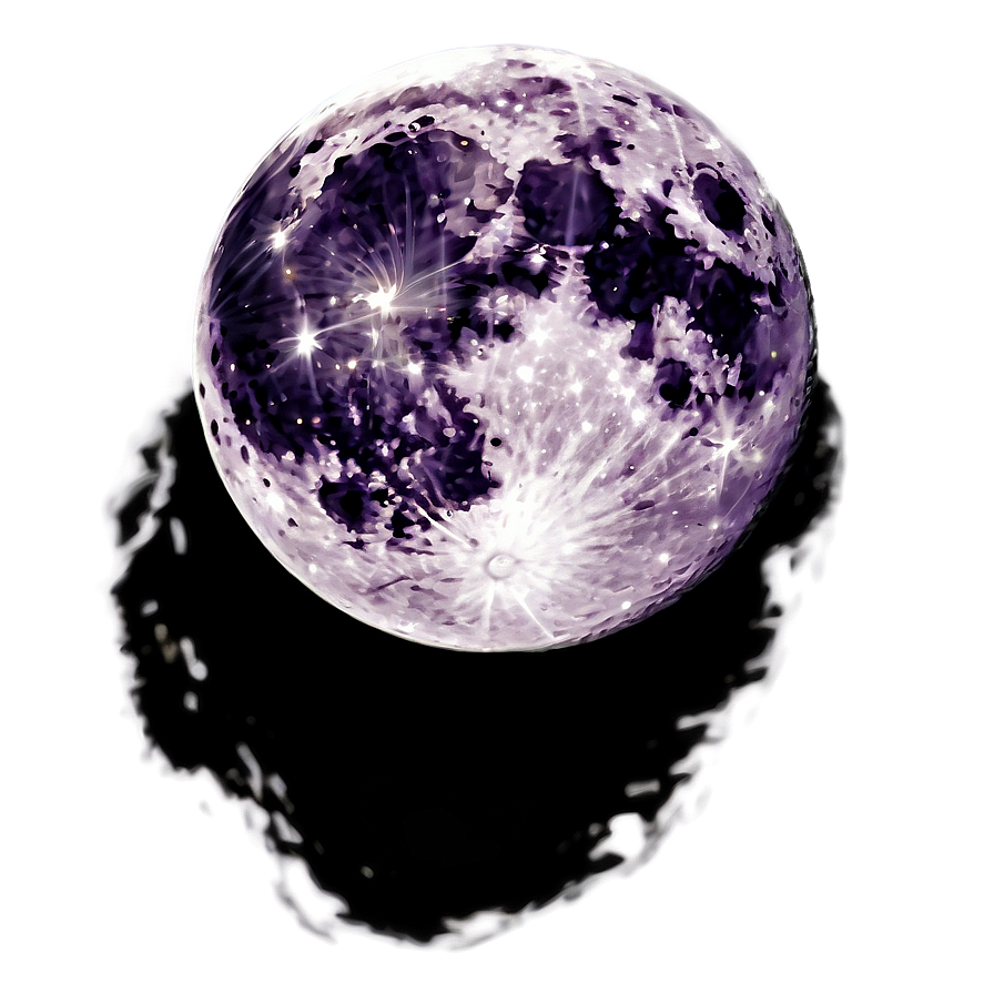 Full Pink Moon Clipart Png 06252024 PNG Image