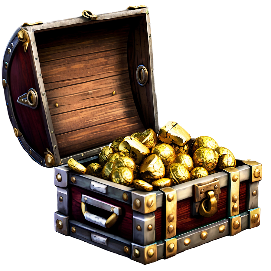 Full Treasure Chest Png 75 PNG Image