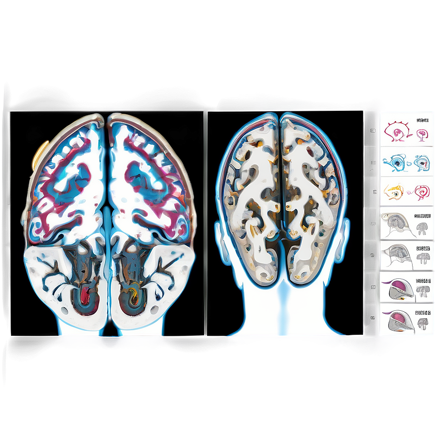 Functional Mri Brain Mapping Png Isf PNG Image