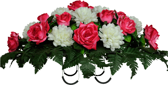 Funeral Flower Arrangement Spray.png PNG Image