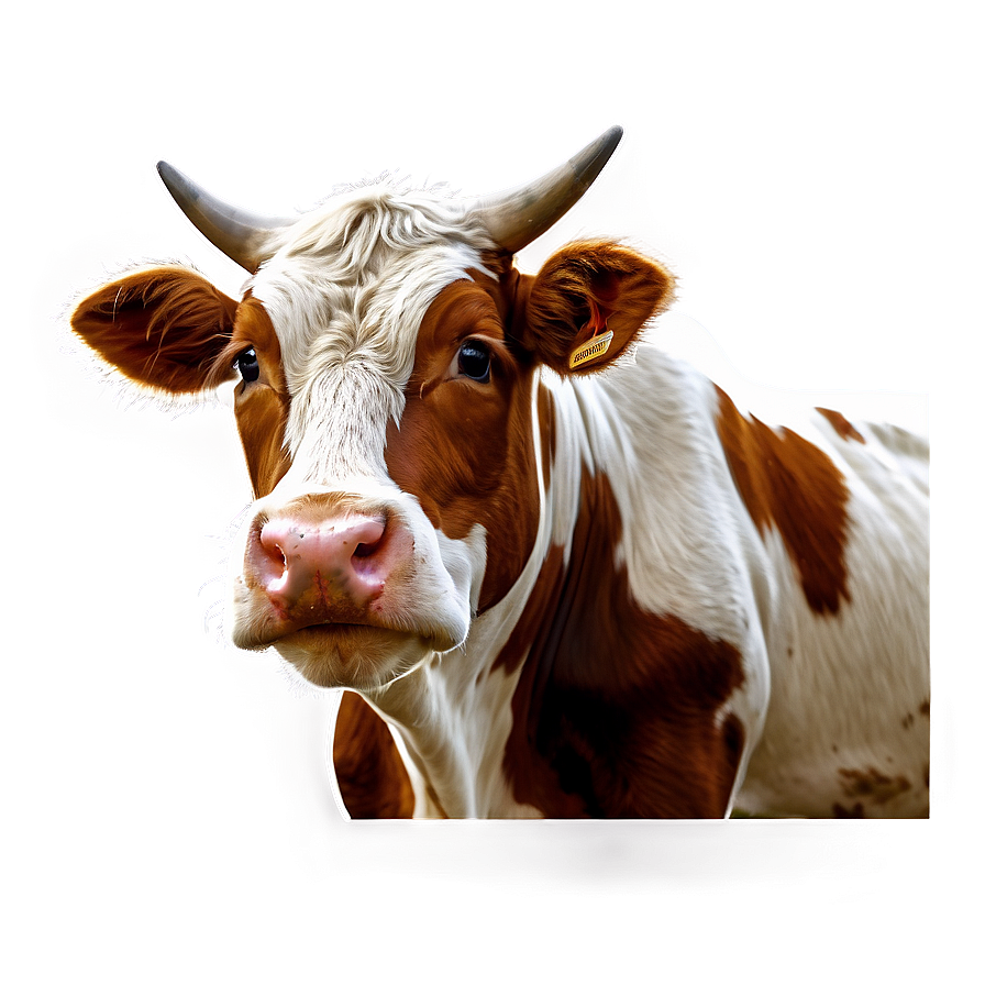 Funky Cow Head Png Ewh PNG Image