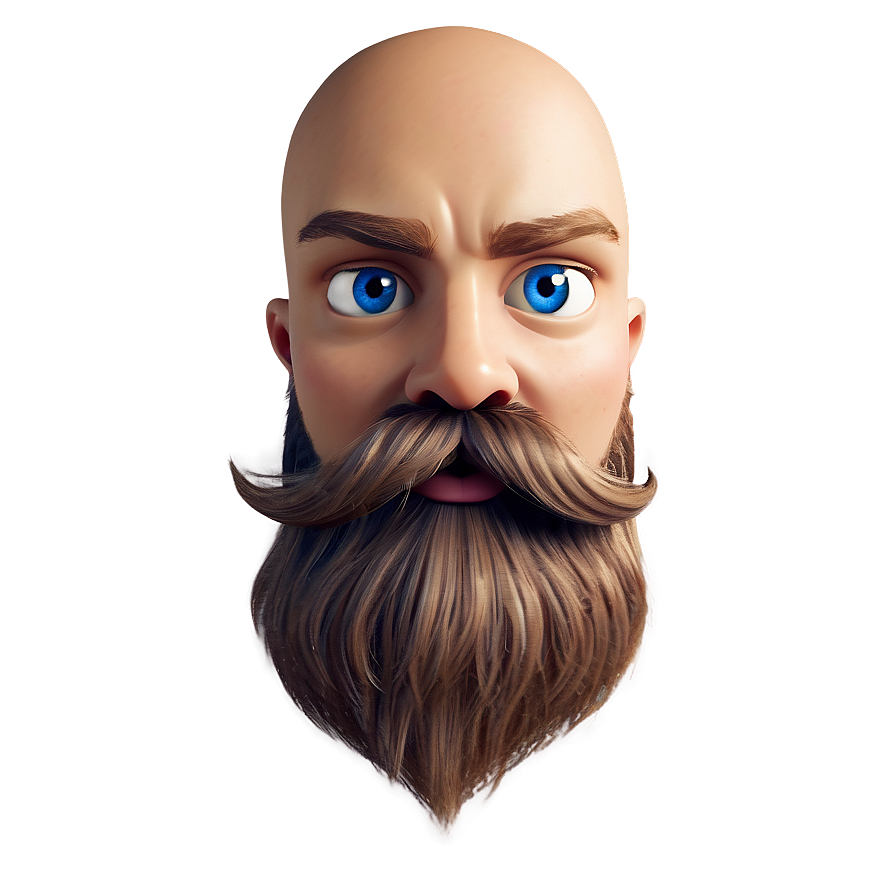 Funny Cartoon Beard Image Png 48 PNG Image