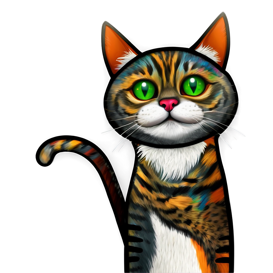 Funny Cat Clipart Png Uoq PNG Image