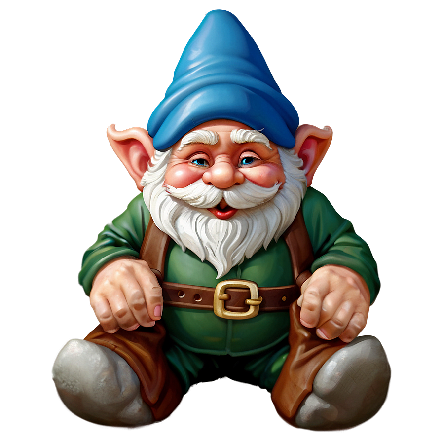 Funny Garden Gnome Png Mur PNG Image