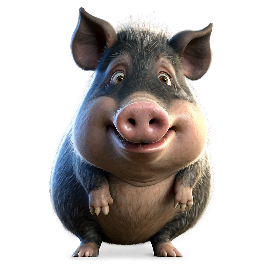 Funny Hog Png Yru PNG Image