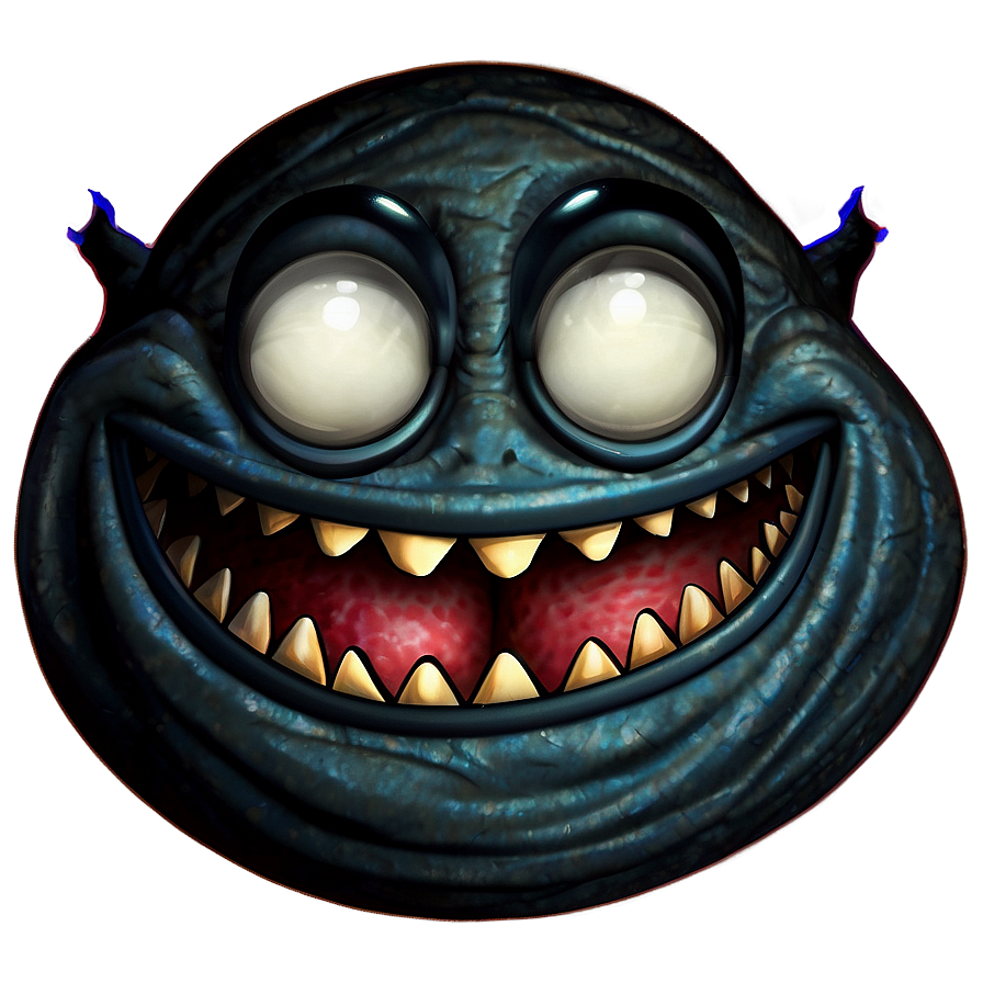 Funny Monster Face Png Pwt PNG Image