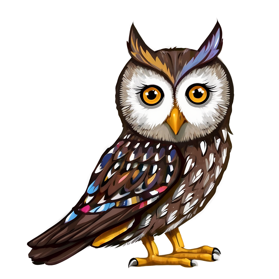 Funny Owl Png Sph24 PNG Image