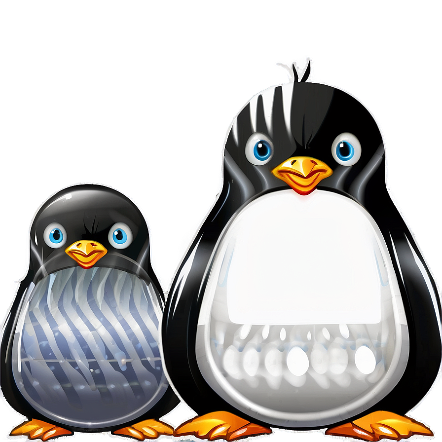 Funny Penguins Png Qnj PNG Image