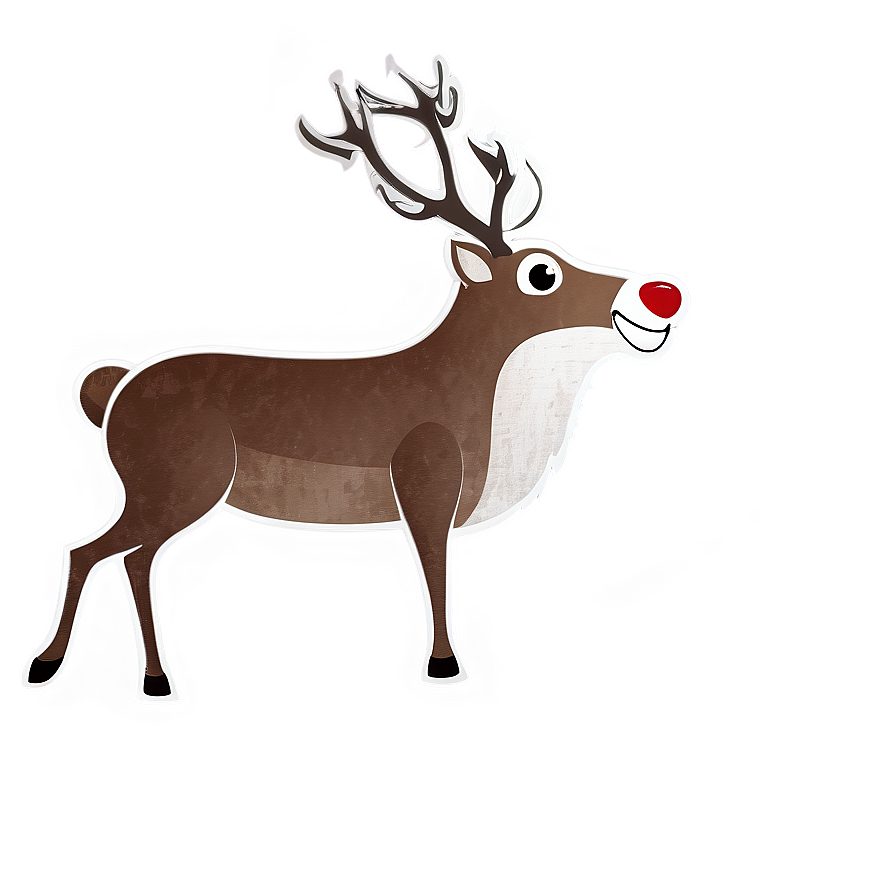 Funny Reindeer Png 18 PNG Image