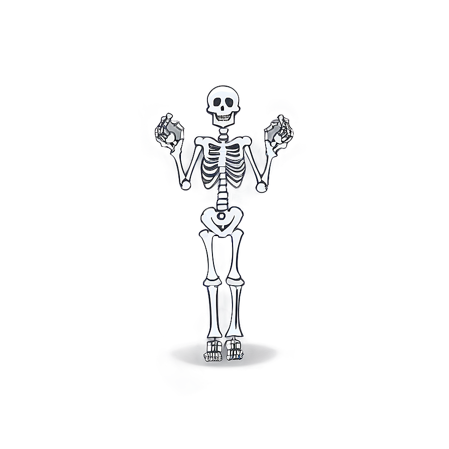 Funny Skeleton Cartoon Png Rnw PNG Image