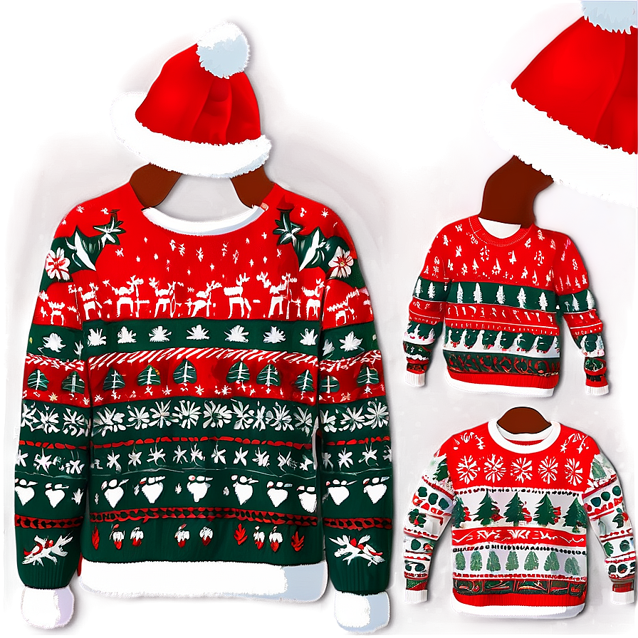 Funny Ugly Christmas Sweater Png 86 PNG Image