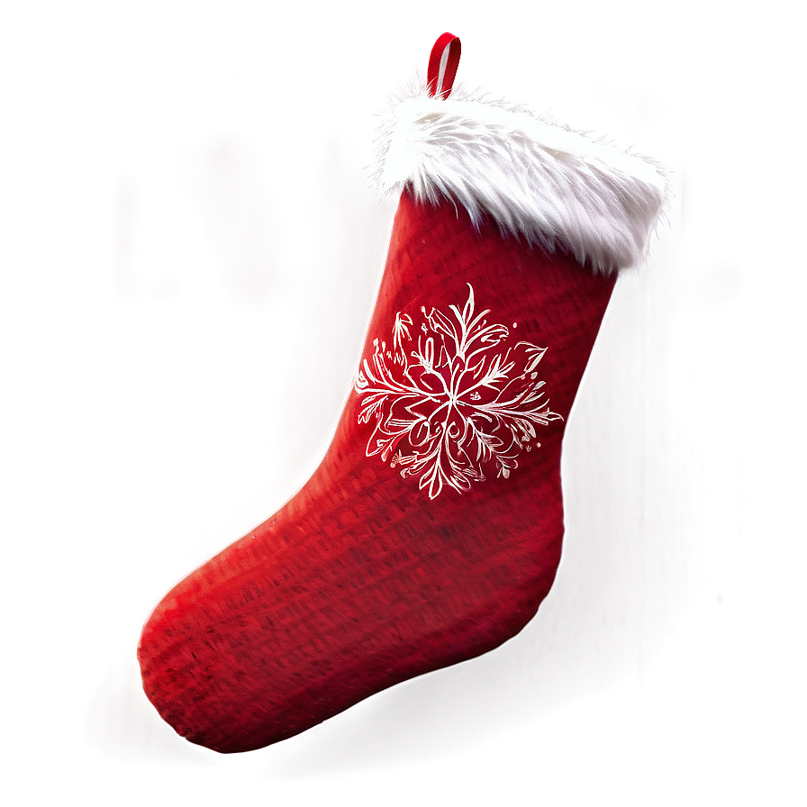 Furry Christmas Stocking Png Jag6 PNG Image