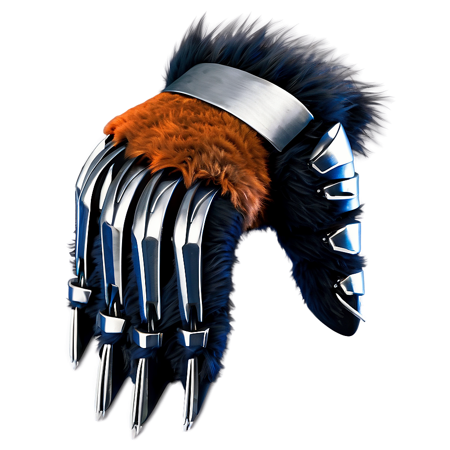 Furry Wolverine Claws Png Ggi PNG Image