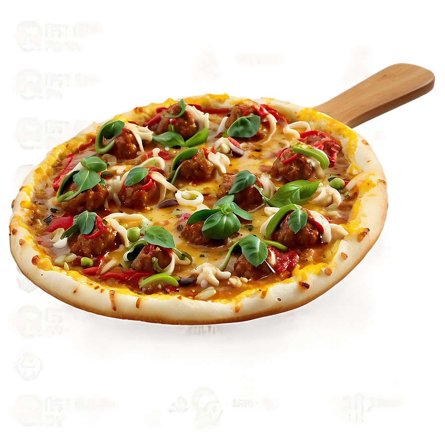 Fusion Curry Pizza Png Wov38 PNG Image