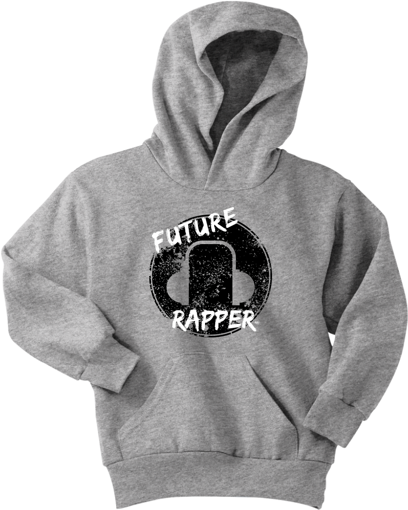 Future Rapper Hoodie Design PNG Image