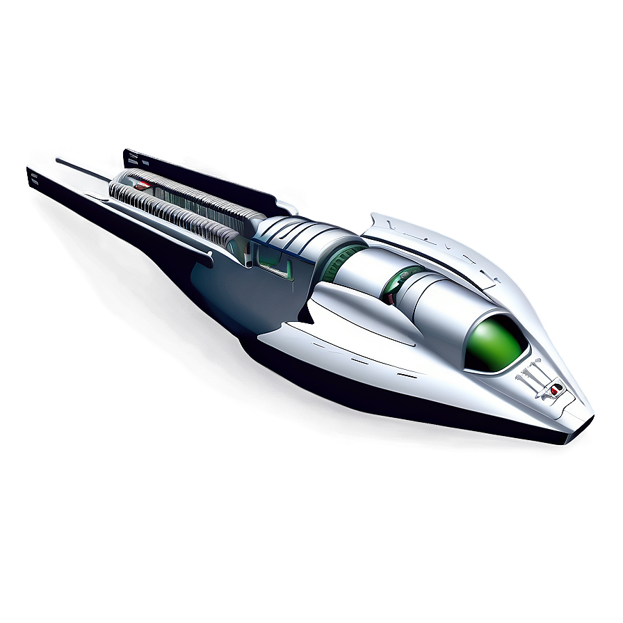 Future Spacecraft Illustration Png 7 PNG Image