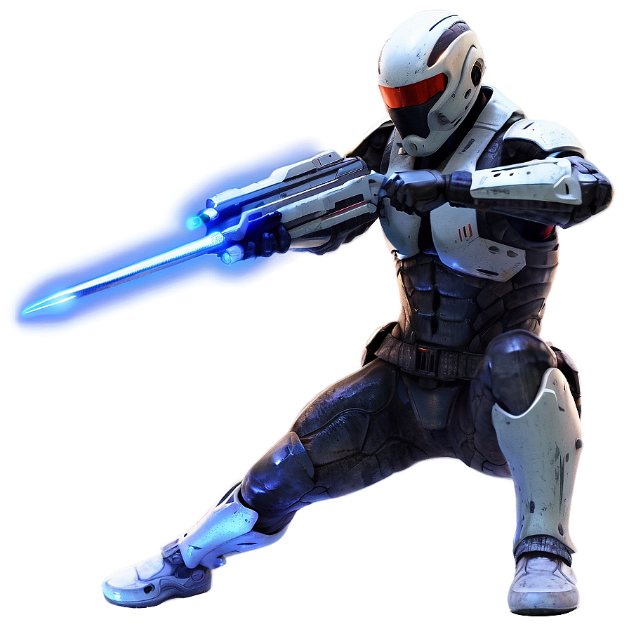 Futuristic Action Warrior Png Vts29 PNG Image