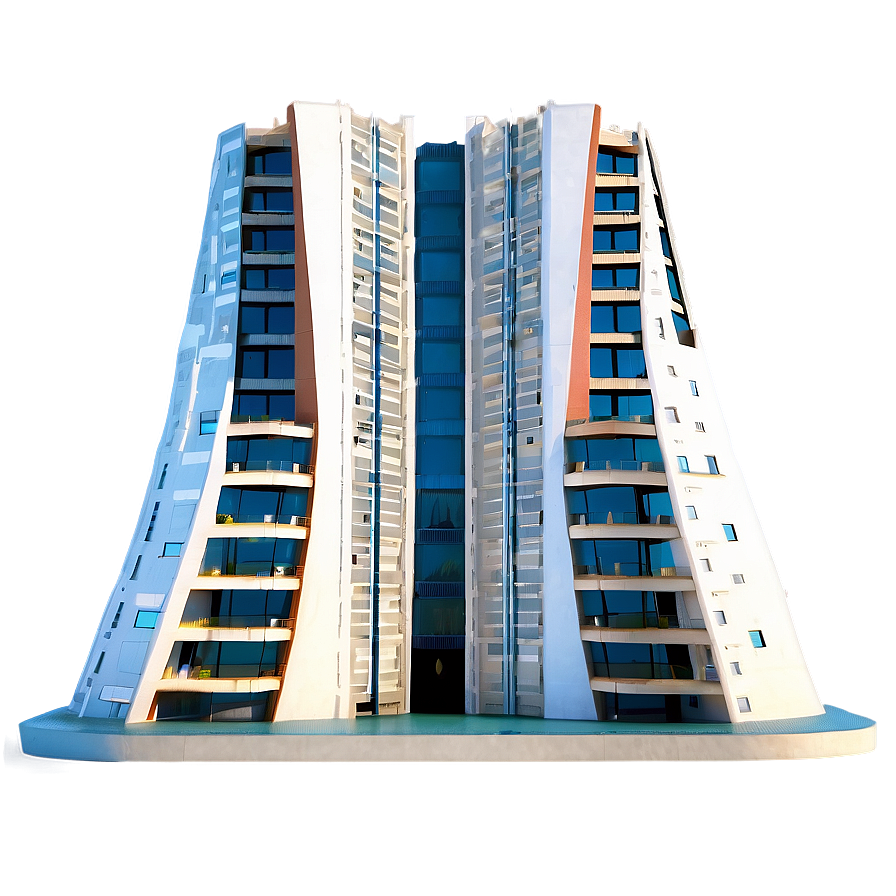 Futuristic Apartment Building Png 05232024 PNG Image