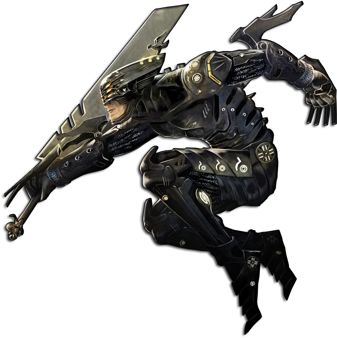 Futuristic Armored Soldier Flying PNG Image