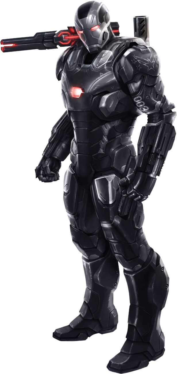 Futuristic Armored Soldierwith Energy Weapon PNG Image