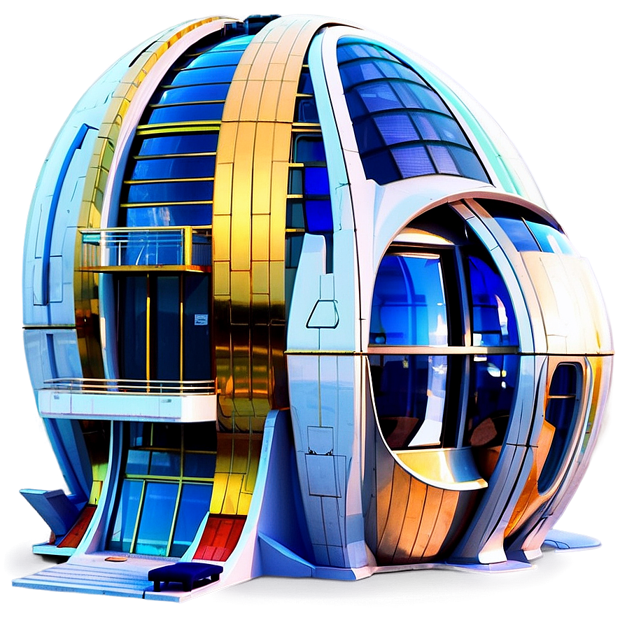 Futuristic Houses Png 05252024 PNG Image