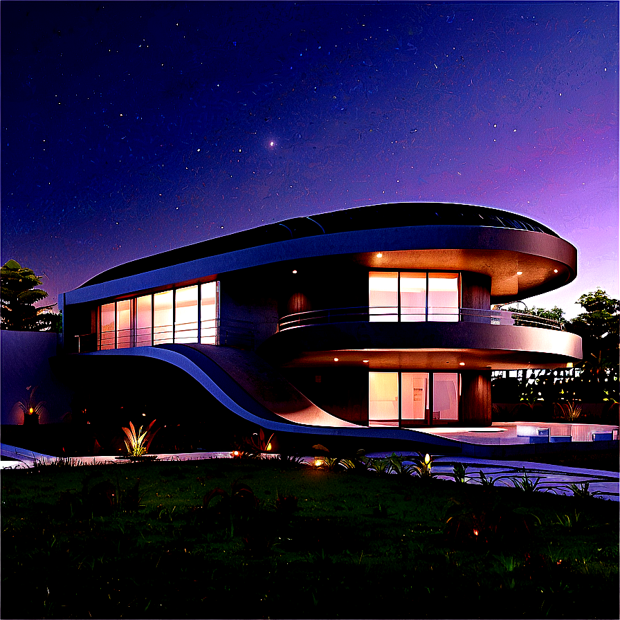 Futuristic Houses Png Qek78 PNG Image