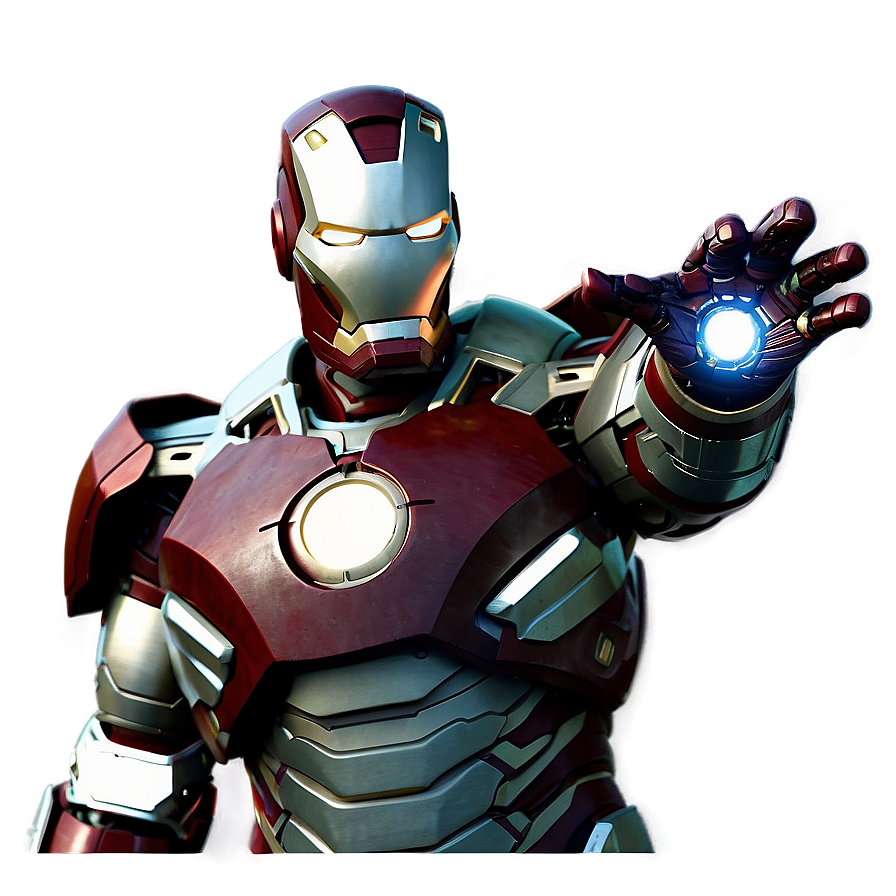 Futuristic Iron Man Suit Upgrade Png Smt52 PNG Image