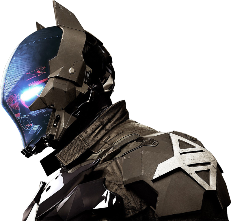 Futuristic Knight Helmet Profile PNG Image