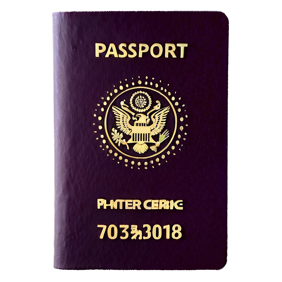 Futuristic Passport Design Png Fri34 PNG Image