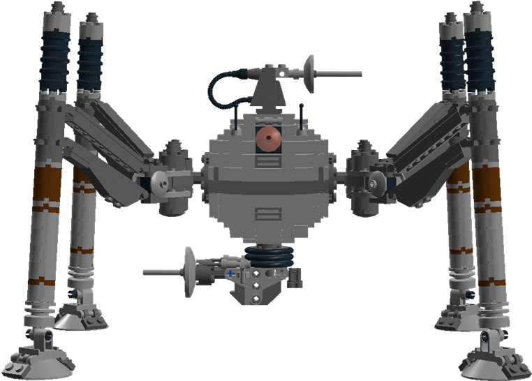 Futuristic Robot Design PNG Image