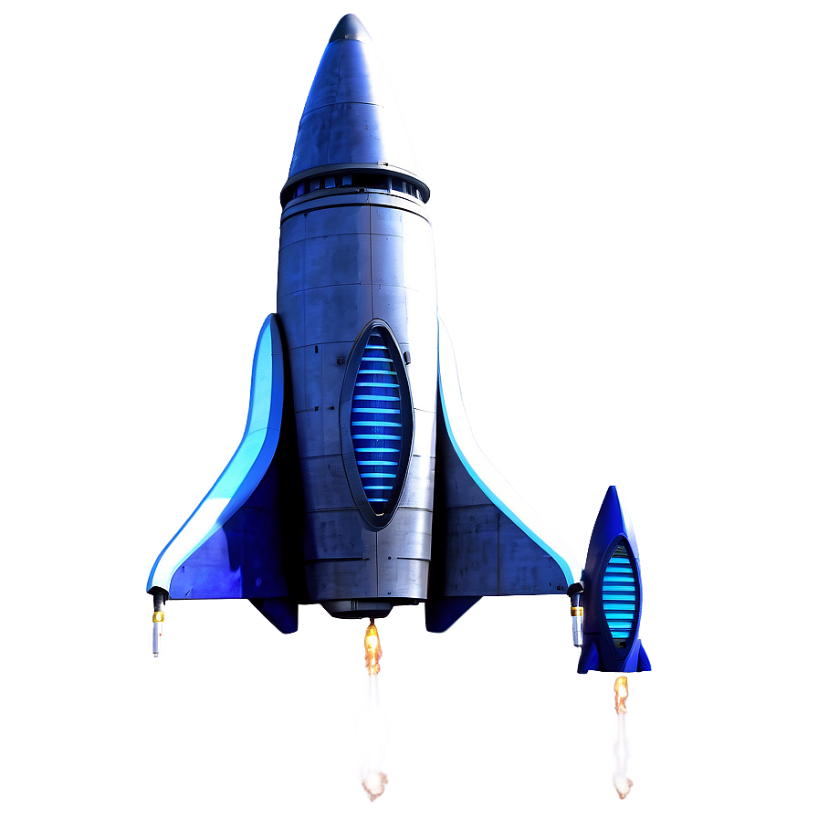 Futuristic Rocketship Png Oid PNG Image