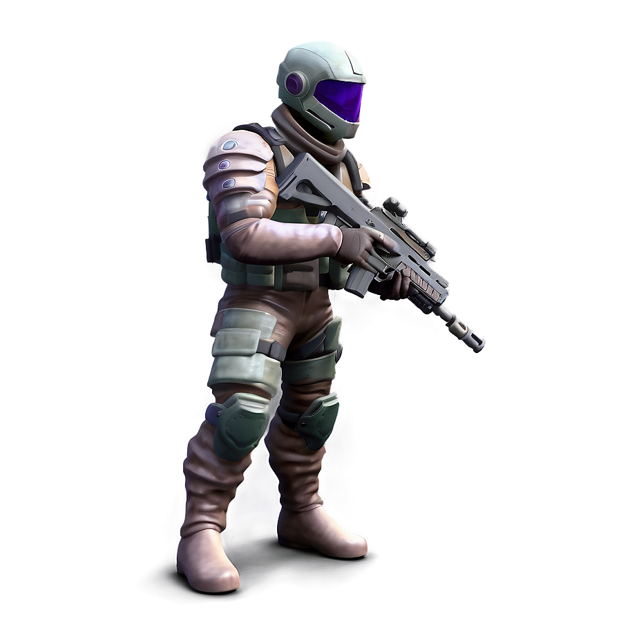 Futuristic Rogue Soldier Png Qvo PNG Image