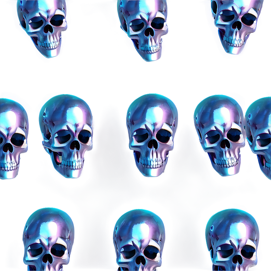 Futuristic Skull Render Png A PNG Image