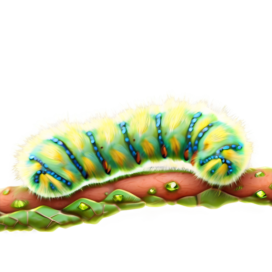 Fuzzy Caterpillar Texture Png 24 PNG Image